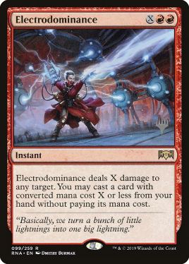 Electrodominance - Magic: The Gathering - P Stamped_RNA Near Mint Japonés