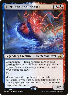 Lutri, the Spellchaser - Magic: The Gathering - P Stamped_IKO Near Mint Japonés