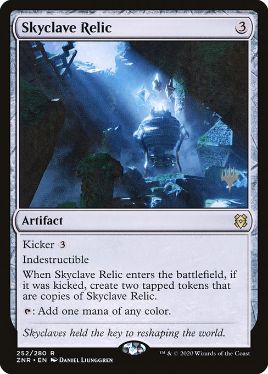 Skyclave Relic - Magic: The Gathering - P Stamped_ZNR Near Mint Japonés
