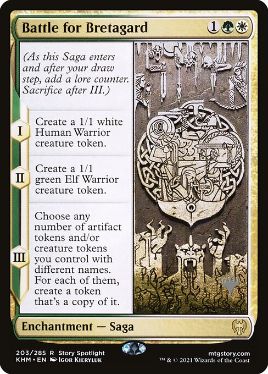 Battle for Bretagard - Magic: The Gathering - P Stamped_KHM Near Mint Japonés