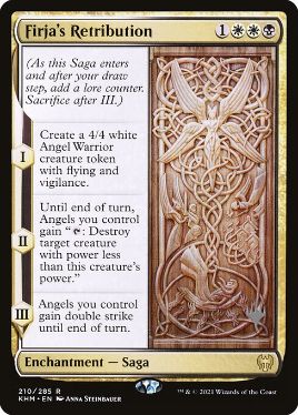 Firja's Retribution - Magic: The Gathering - P Stamped_KHM Near Mint Japonés