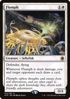 Flumph - Magic: The Gathering - P Stamped_AFR Near Mint Japonés