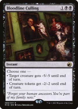 Bloodline Culling - Vista detallada 1 de Magic México | Hydra