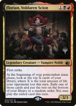 Florian, Voldaren Scion - Magic: The Gathering - P Stamped_MID Near Mint Japonés