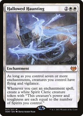 Hallowed Haunting - Magic: The Gathering - P Stamped_VOW Near Mint Japonés