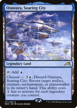 Otawara, Soaring City - Magic: The Gathering - P Stamped_NEO Near Mint Japonés