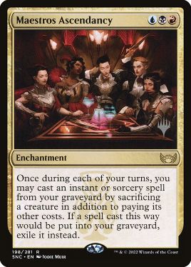 Maestros Ascendancy - Magic: The Gathering - P Stamped_SNC Near Mint Japonés