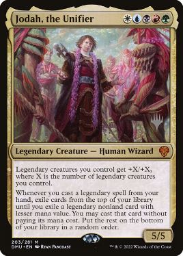 Jodah, the Unifier - Magic: The Gathering - P Stamped_DMU Near Mint Japonés