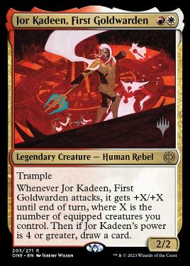Jor Kadeen, First Goldwarden - Magic: The Gathering - P Stamped_ONE Near Mint Japonés