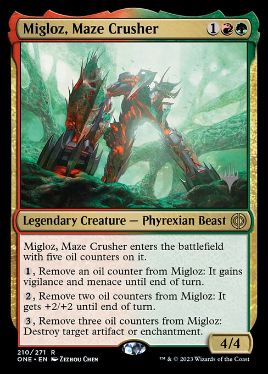 Migloz, Maze Crusher - Magic: The Gathering - P Stamped_ONE Near Mint Japonés