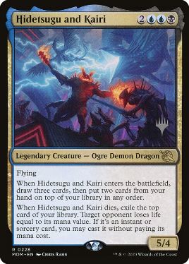 Hidetsugu and Kairi - Magic: The Gathering - P Stamped_MOM Near Mint Japonés