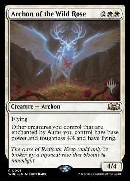 Archon of the Wild Rose - Vista detallada 1 de Magic México | Hydra