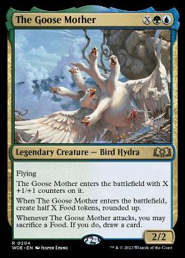 The Goose Mother - Magic: The Gathering - P Stamped_WOE Near Mint Japonés