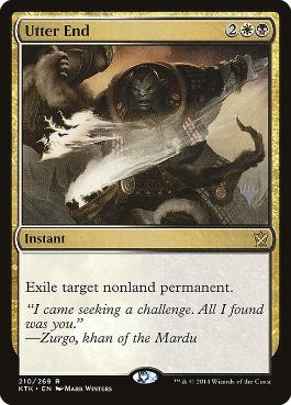 Utter End - Magic: The Gathering - P Stamped_KTK Near Mint Japonés