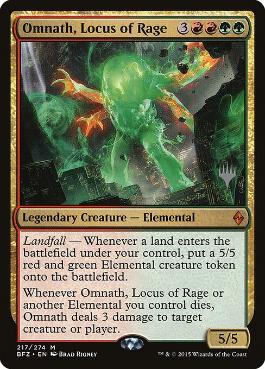 Omnath, Locus of Rage - Vista detallada 1 de Magic México | Hydra