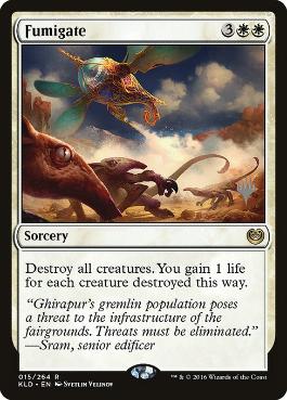 Fumigate - Magic: The Gathering - P Stamped_KLD Near Mint Japonés