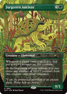 Forgotten Ancient - Magic: The Gathering - SLD Near Mint Inglés