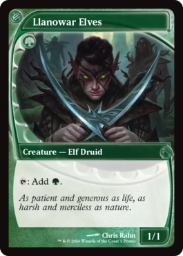 Llanowar Elves - Magic: The Gathering - MagicCon Promo Near Mint Inglés