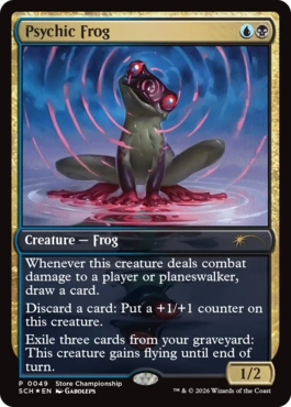 Psychic Frog - Magic: The Gathering - SCH Near Mint Inglés