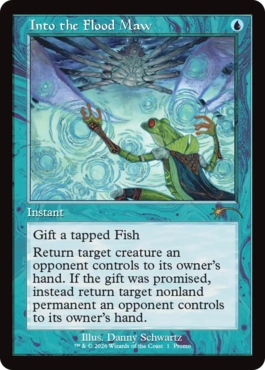Into the Flood Maw - Magic: The Gathering - Showdown Promo Near Mint Inglés