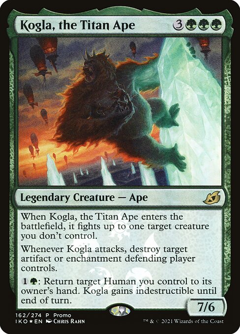 Kogla, the Titan Ape - Magic: The Gathering - Resale promo Near Mint Inglés