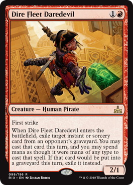 Dire Fleet Daredevil - Vista detallada 1 de Magic México | Hydra