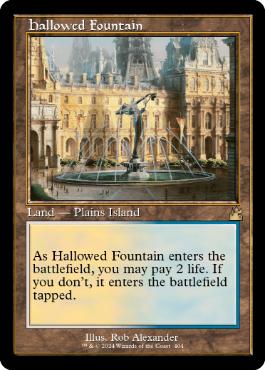 Hallowed Fountain - Magic: The Gathering - RVR Near Mint Inglés