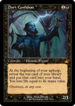 Dark Confidant - Magic: The Gathering - RVR Near Mint Inglés