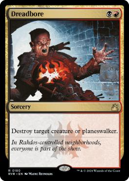 Dreadbore - Magic: The Gathering - RVR Near Mint Inglés