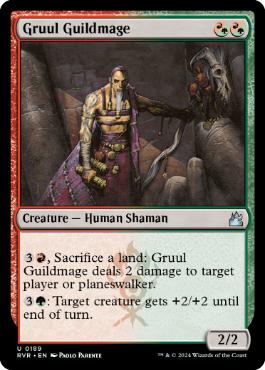Gruul Guildmage - Magic: The Gathering - RVR Near Mint Inglés