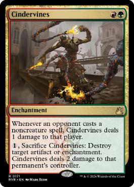 Cindervines - Magic: The Gathering - RVR Near Mint Inglés