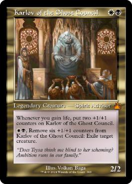 Karlov of the Ghost Council - Magic: The Gathering - RVR Near Mint Inglés