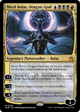Nicol Bolas, Dragon-God - Magic: The Gathering - RVR Near Mint Inglés