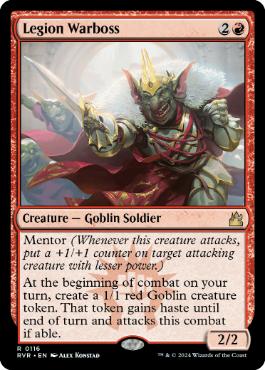 Legion Warboss - Magic: The Gathering - RVR Near Mint Inglés