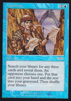 Intuition - Magic: The Gathering - Judge Foil Near Mint Inglés