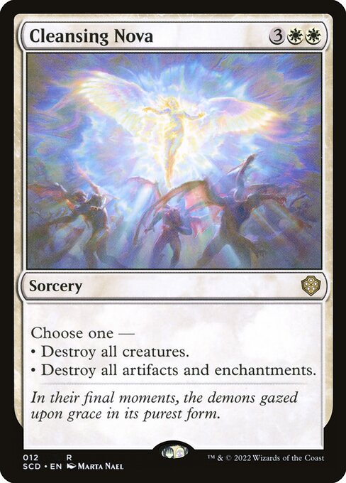 Cleansing Nova - Magic: The Gathering - SCD Near Mint Japonés