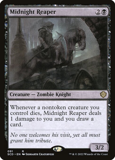 Midnight Reaper - Magic: The Gathering - SCD Near Mint Japonés
