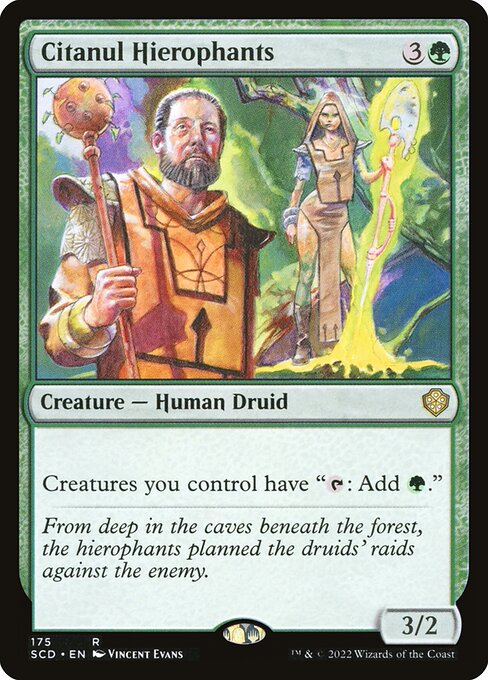 Citanul Hierophants - Magic: The Gathering - SCD Near Mint Japonés