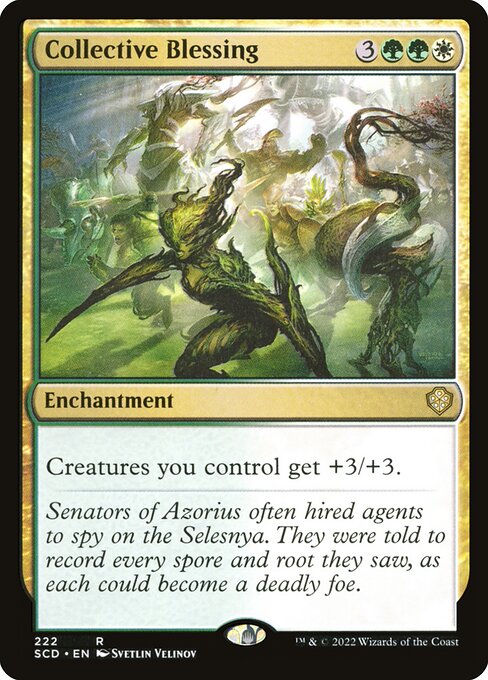 Collective Blessing - Magic: The Gathering - SCD Near Mint Japonés