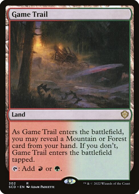 Game Trail - Magic: The Gathering - SCD Near Mint Inglés