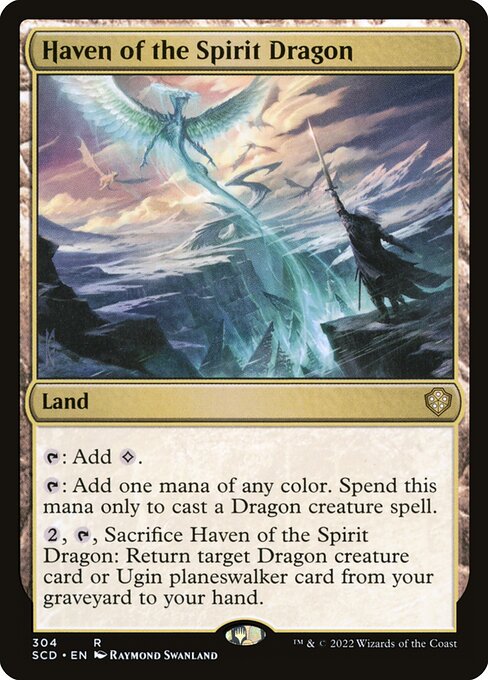 Haven of the Spirit Dragon - Magic: The Gathering - SCD Near Mint Japonés