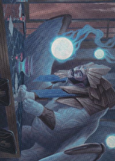 【Art Card】Tivit, Seller of Secrets - Magic: The Gathering - SNC Near Mint Japonés