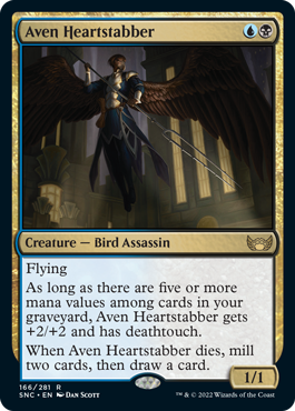 Aven Heartstabber - Magic: The Gathering - SNC Near Mint Inglés