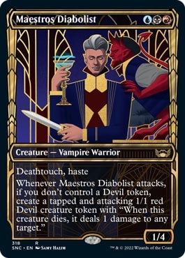 Maestros Diabolist - Magic: The Gathering - SNC-BF Near Mint Inglés