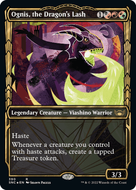 Ognis, the Dragon's Lash - Magic: The Gathering - SNC-BF Near Mint Inglés
