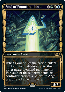 Soul of Emancipation - Magic: The Gathering - SNC-BF Near Mint Inglés