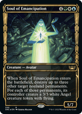 Soul of Emancipation - Magic: The Gathering - SNC-BF Near Mint Inglés