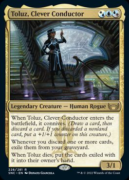 Toluz, Clever Conductor - Magic: The Gathering - SNC Near Mint Inglés