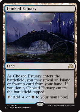 Choked Estuary - Magic: The Gathering - SOI Near Mint Inglés