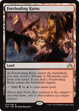 Foreboding Ruins - Magic: The Gathering - SOI Near Mint Inglés